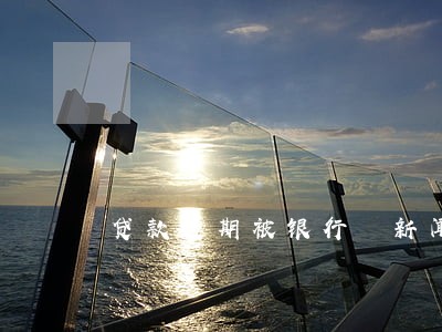 贷款逾期被银行 新闻